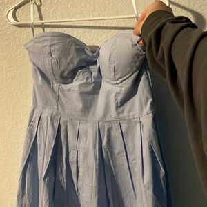Baby blue dress